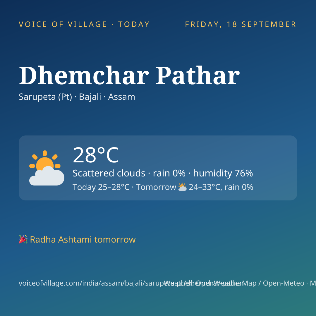 Dhemchar Pathar today