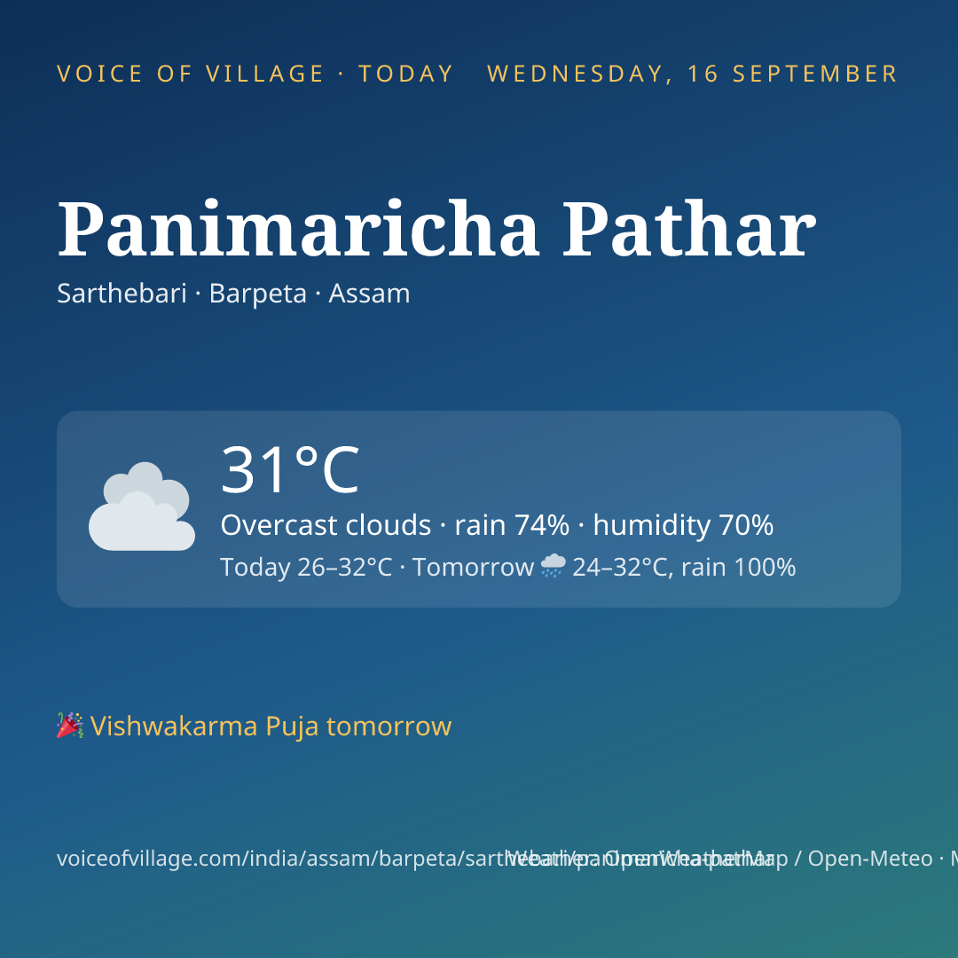 Panimaricha Pathar today