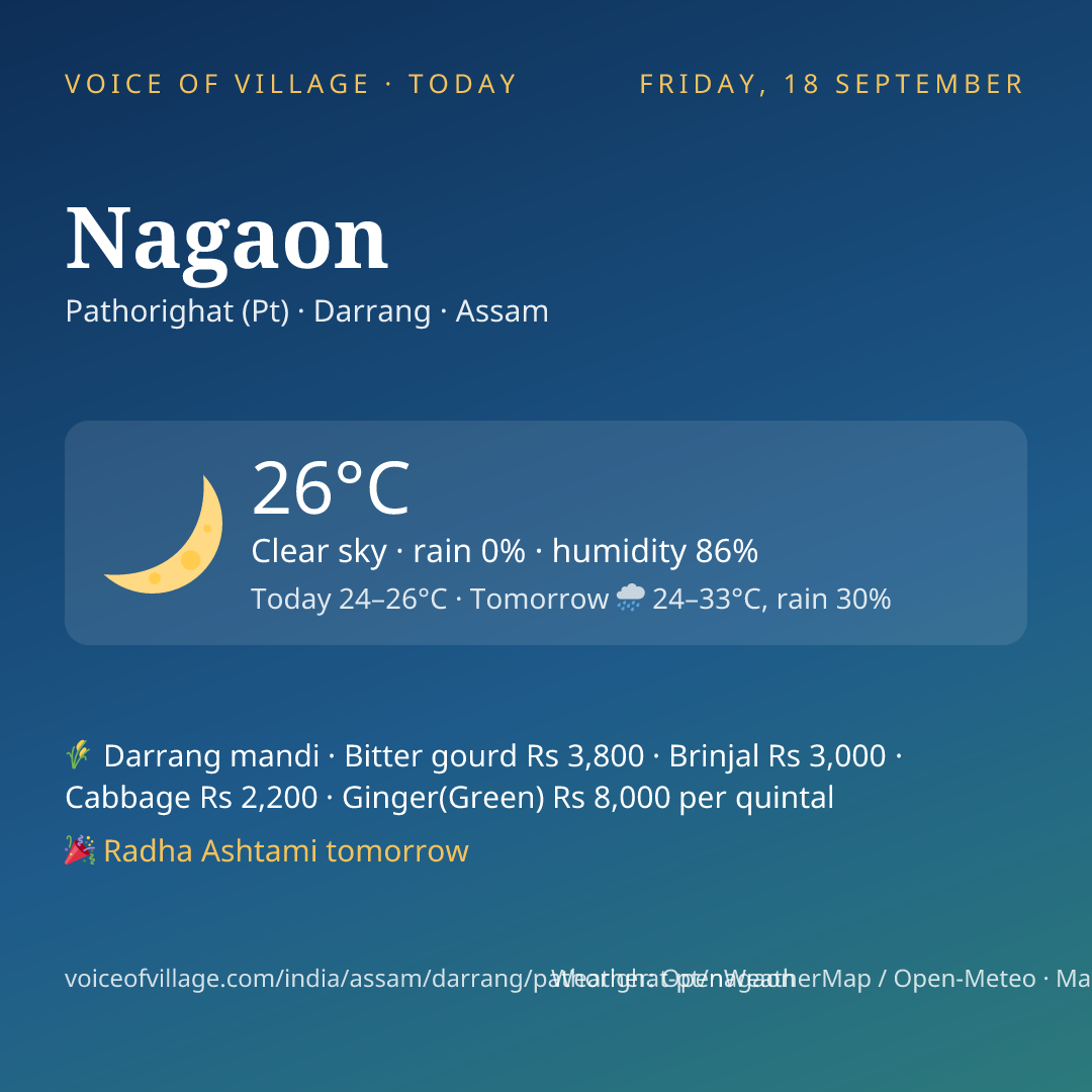 Nagaon today