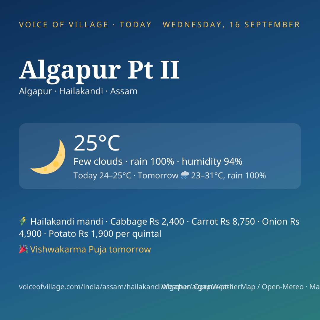 Algapur Pt II today