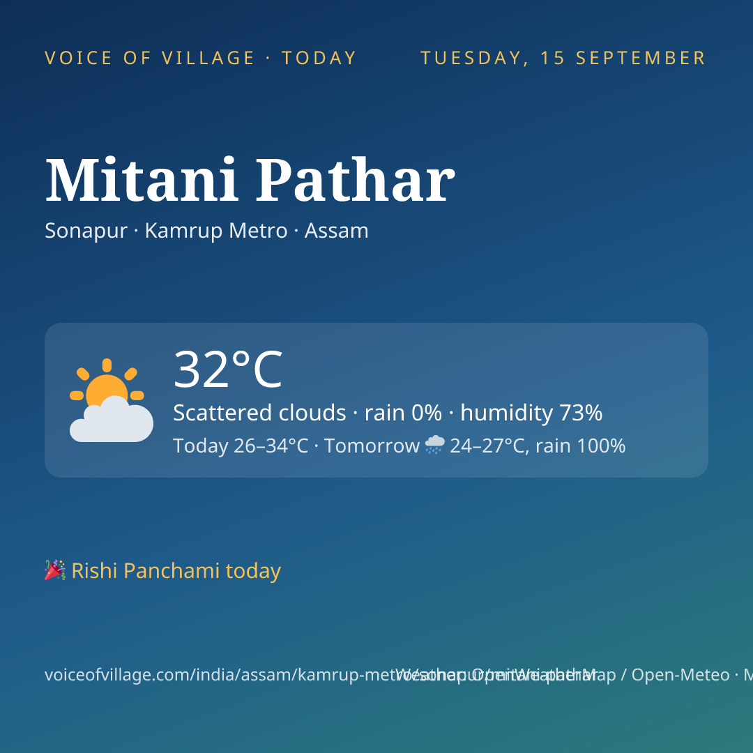 Mitani Pathar today