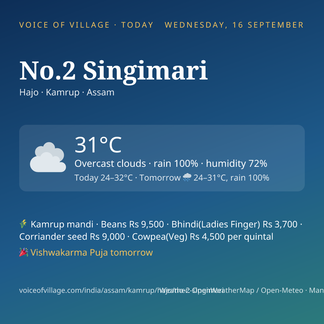 No.2 Singimari today