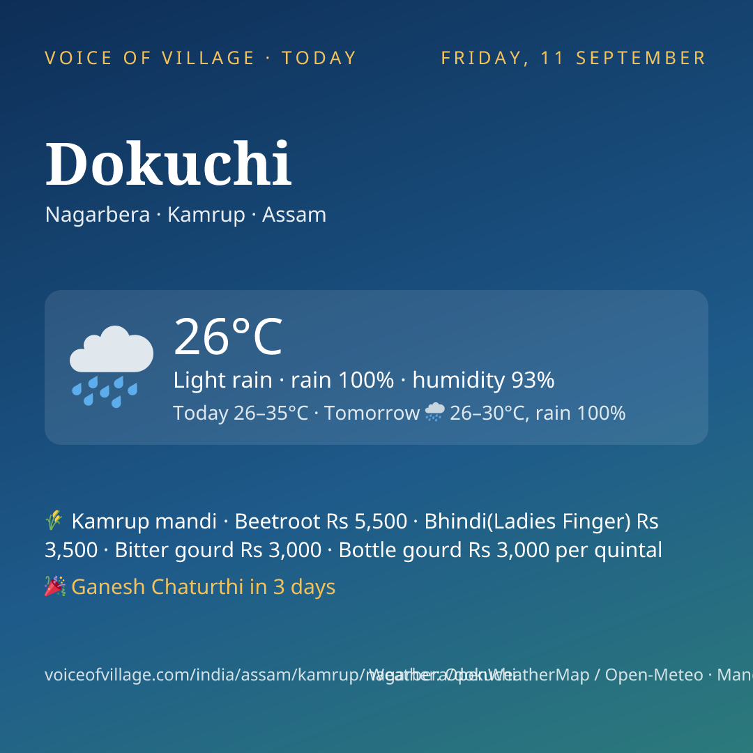 Dokuchi today