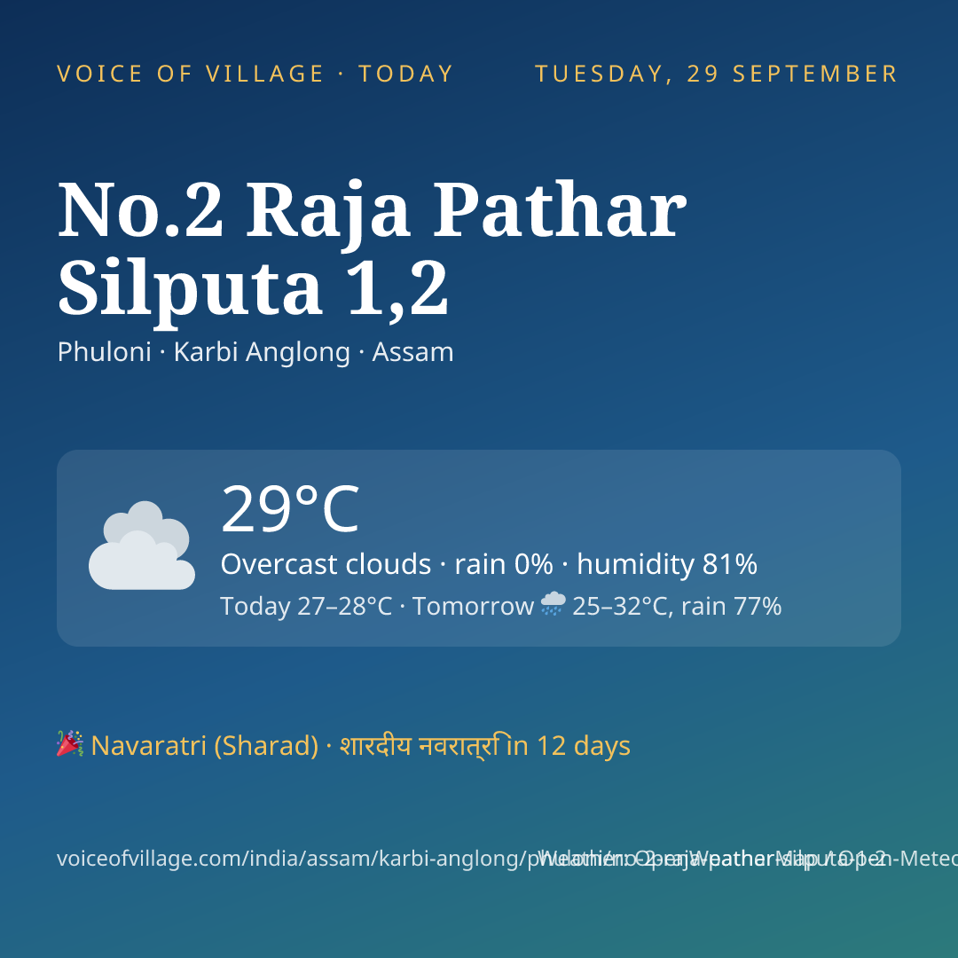 No.2 Raja Pathar Silputa 1,2 today