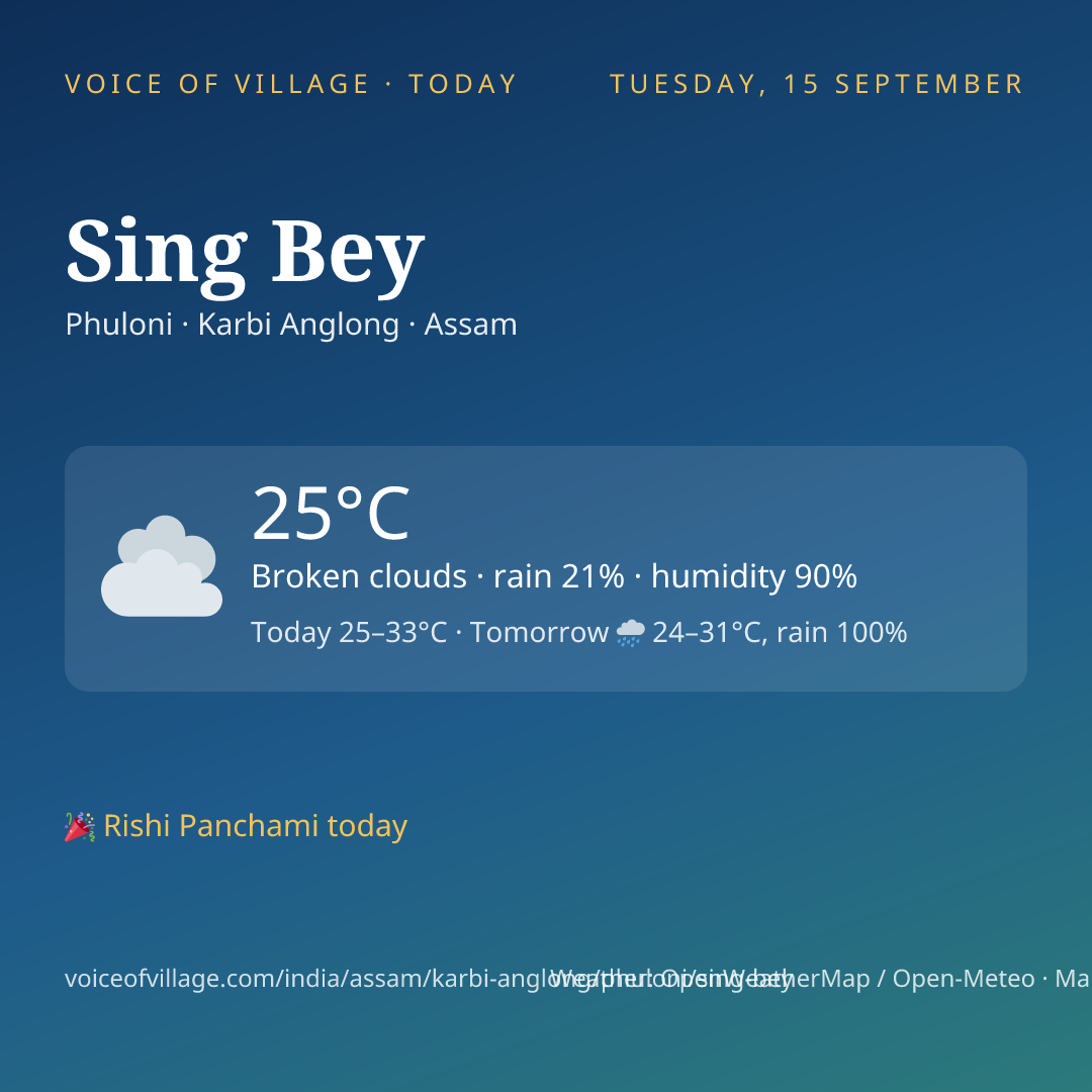 Sing Bey today
