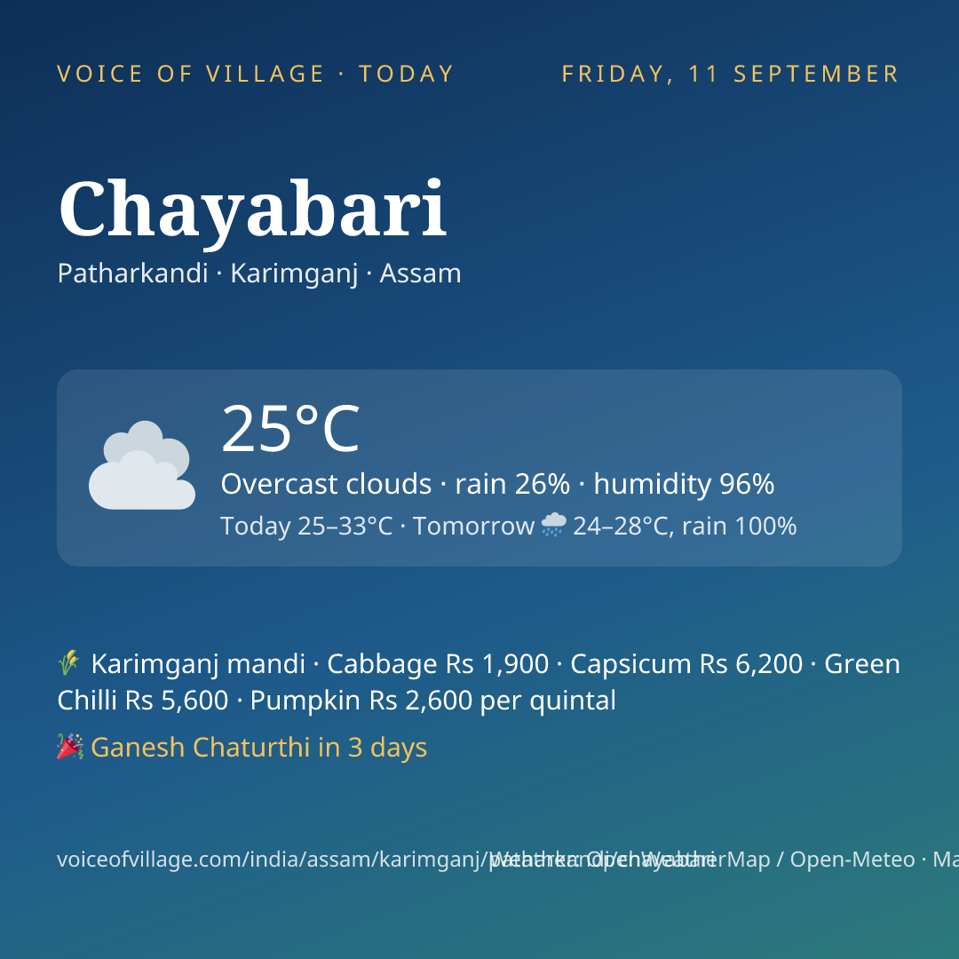 Chayabari today