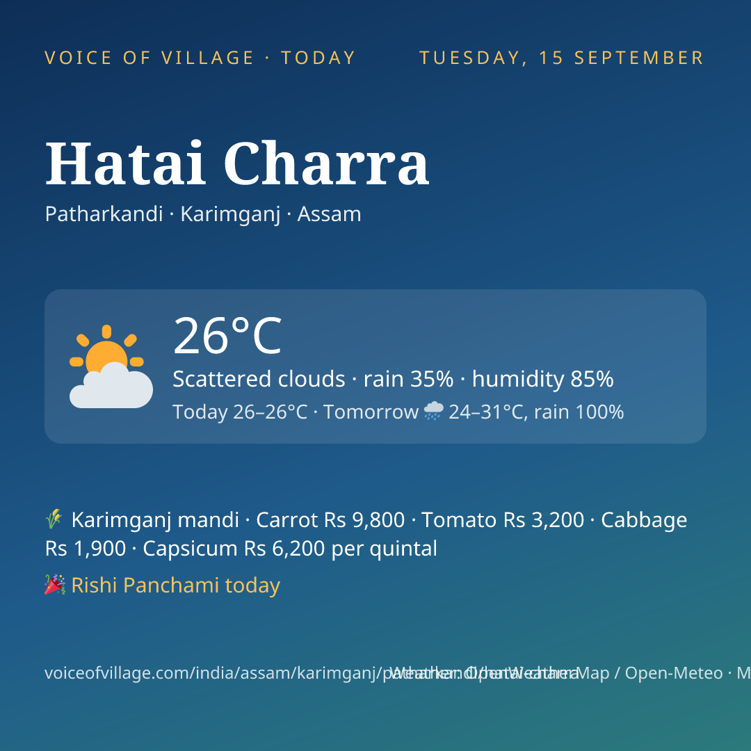 Hatai Charra today