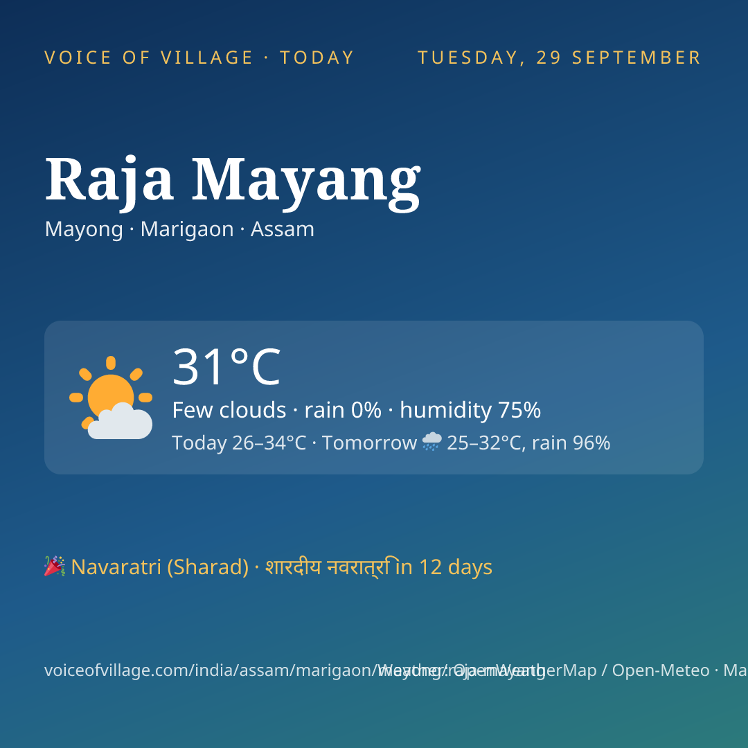 Raja Mayang today