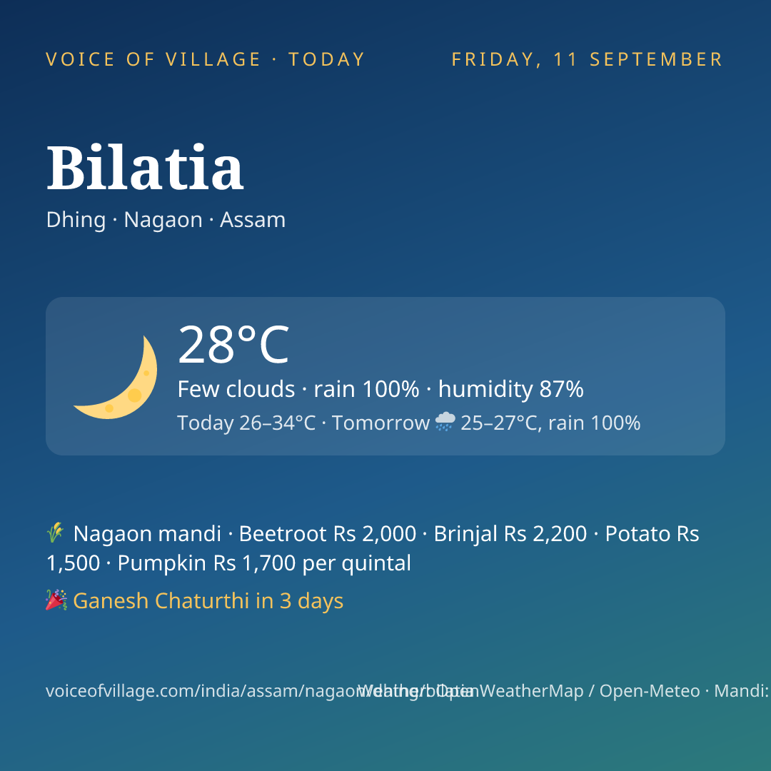 Bilatia today