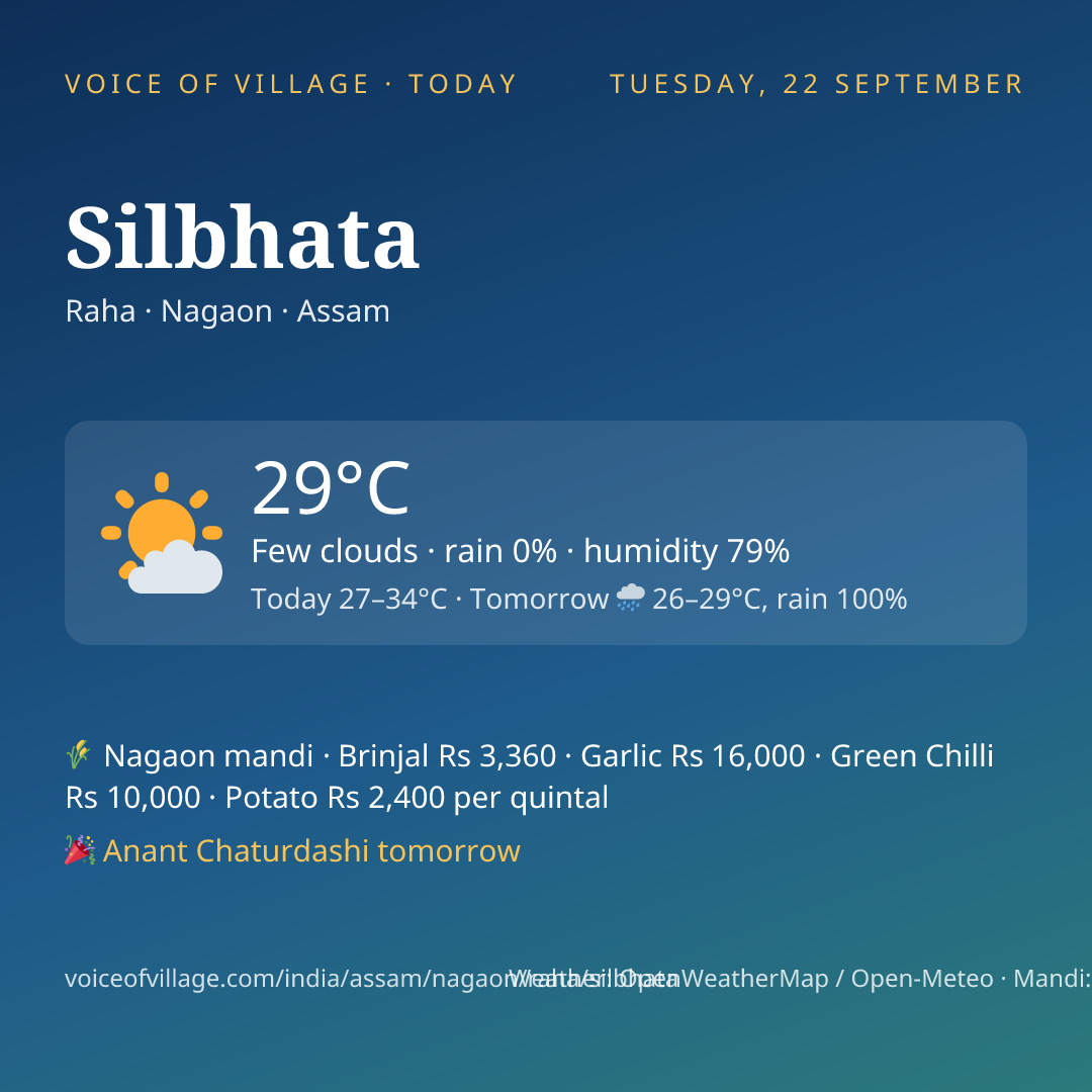 Silbhata today