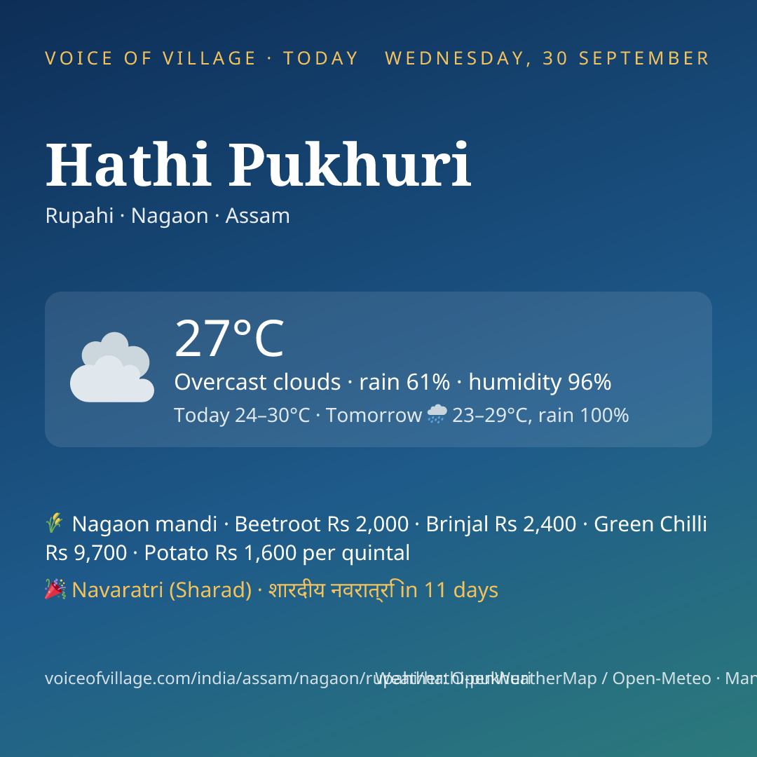 Hathi Pukhuri today