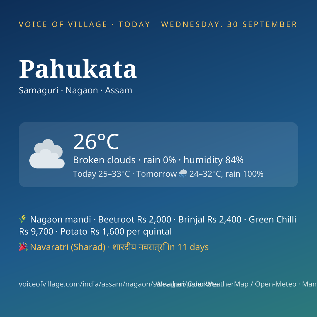 Pahukata today