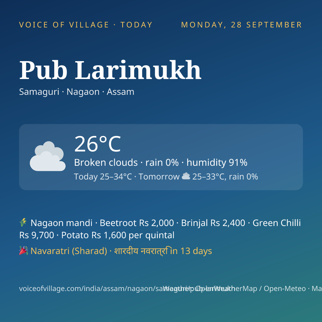 Pub Larimukh today