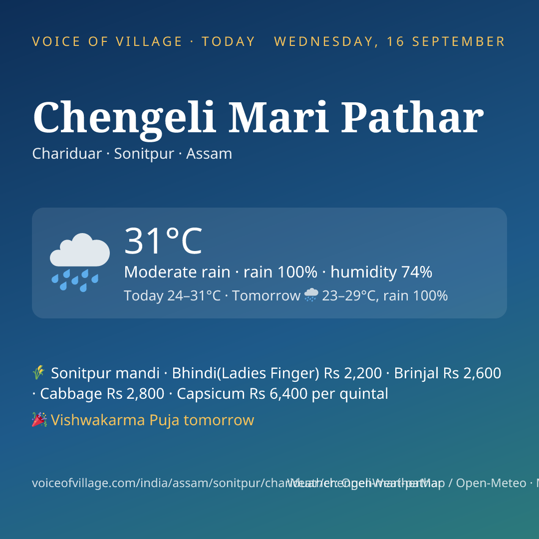 Chengeli Mari Pathar today