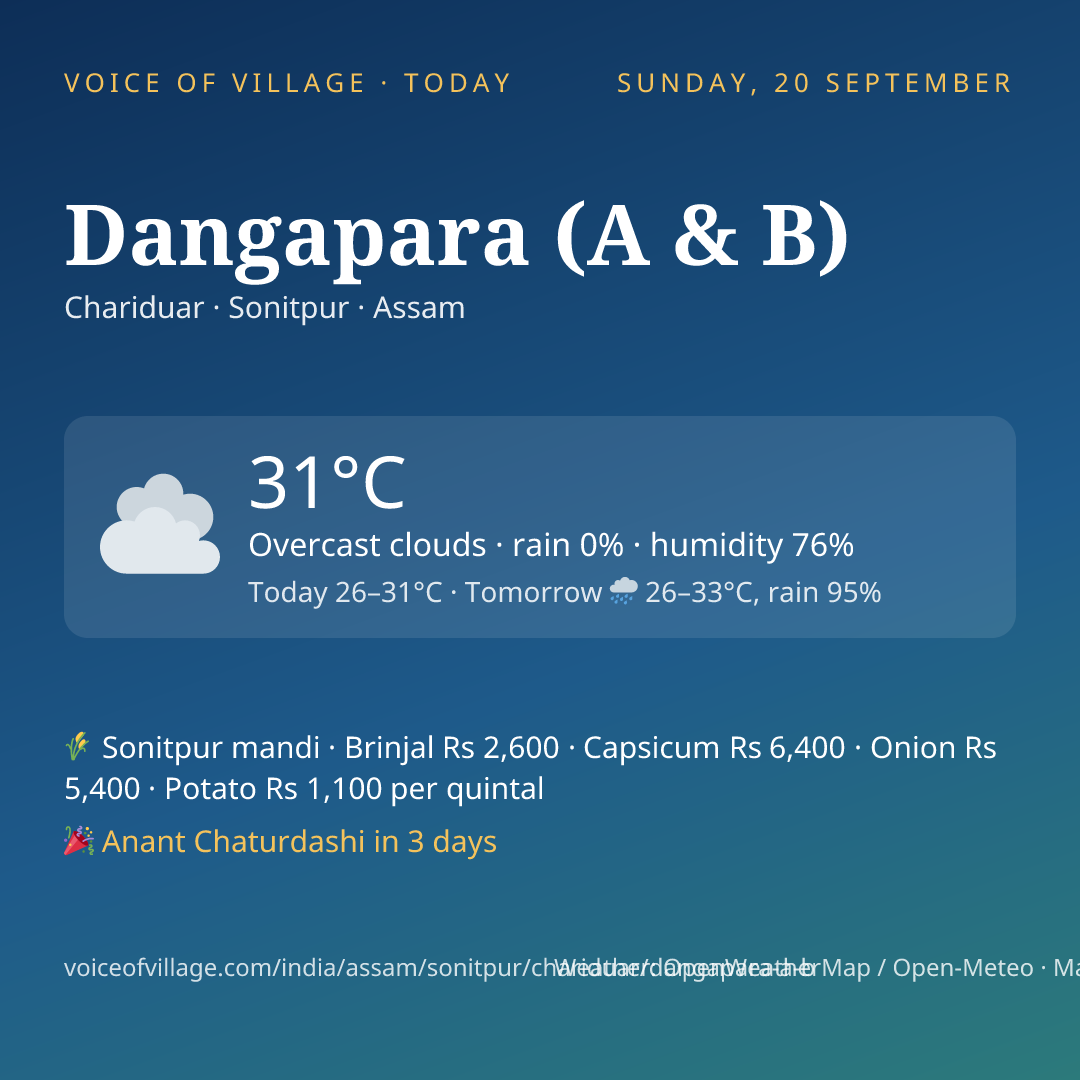 Dangapara (A & B) today