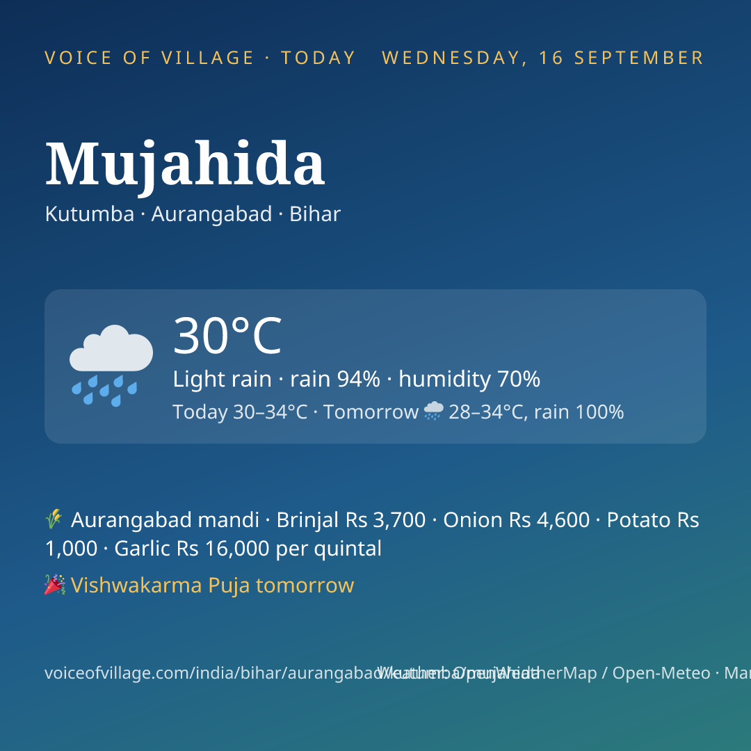 Mujahida today