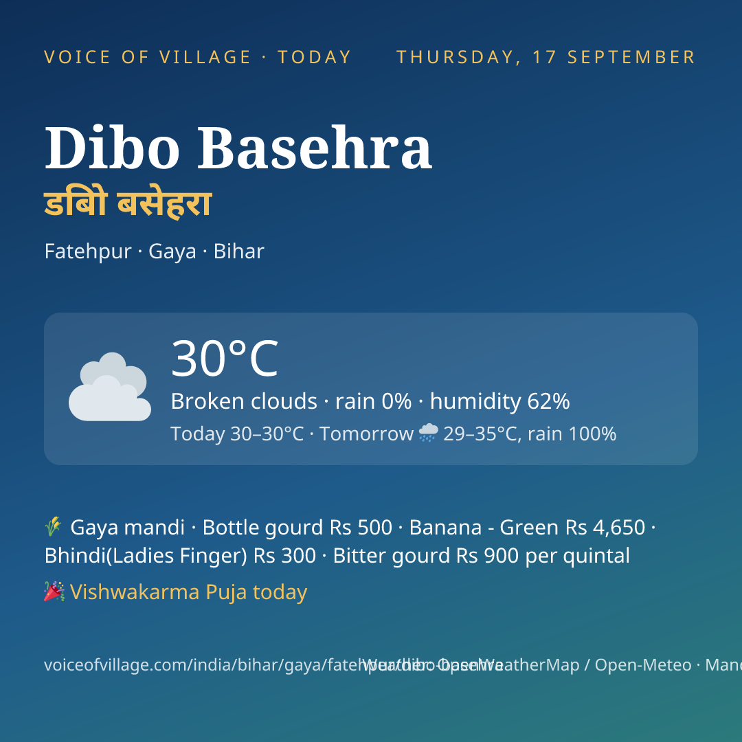 Dibo Basehra today