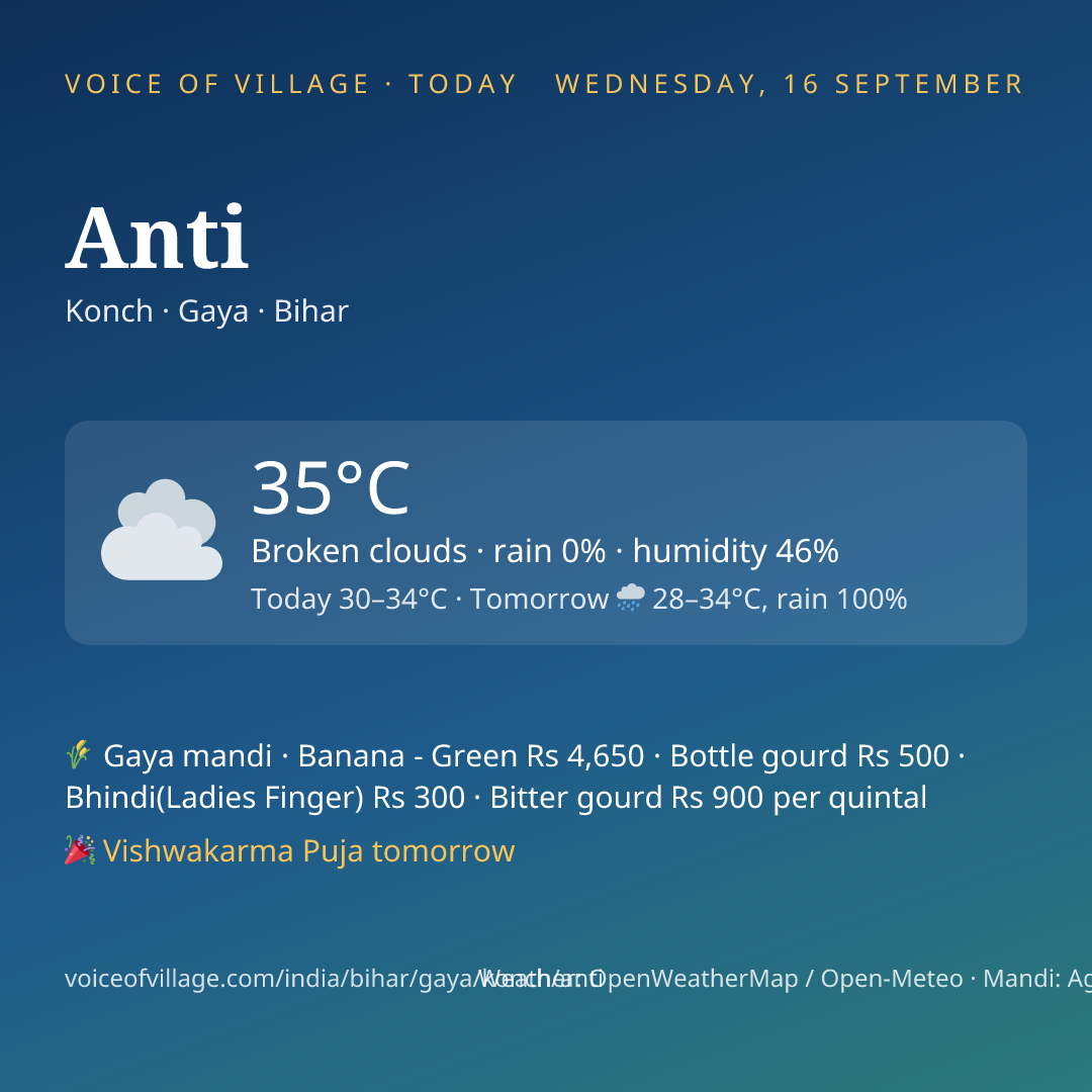 Anti today