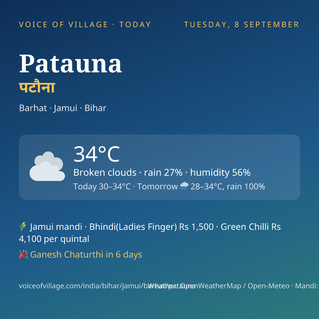 Patauna today