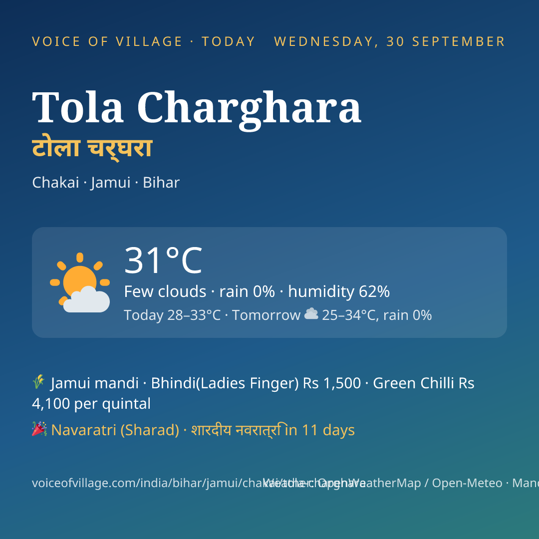 Tola Charghara today