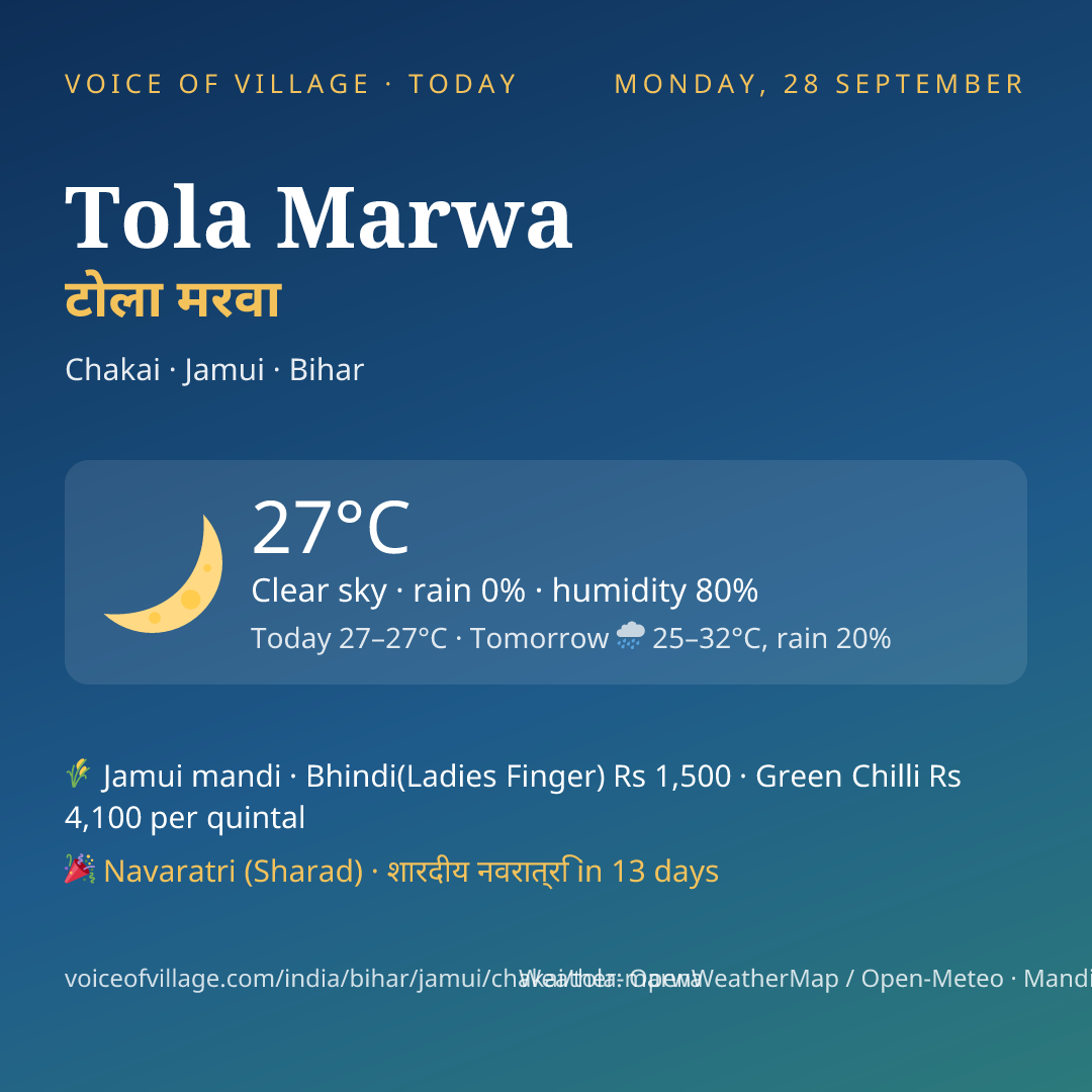 Tola Marwa today