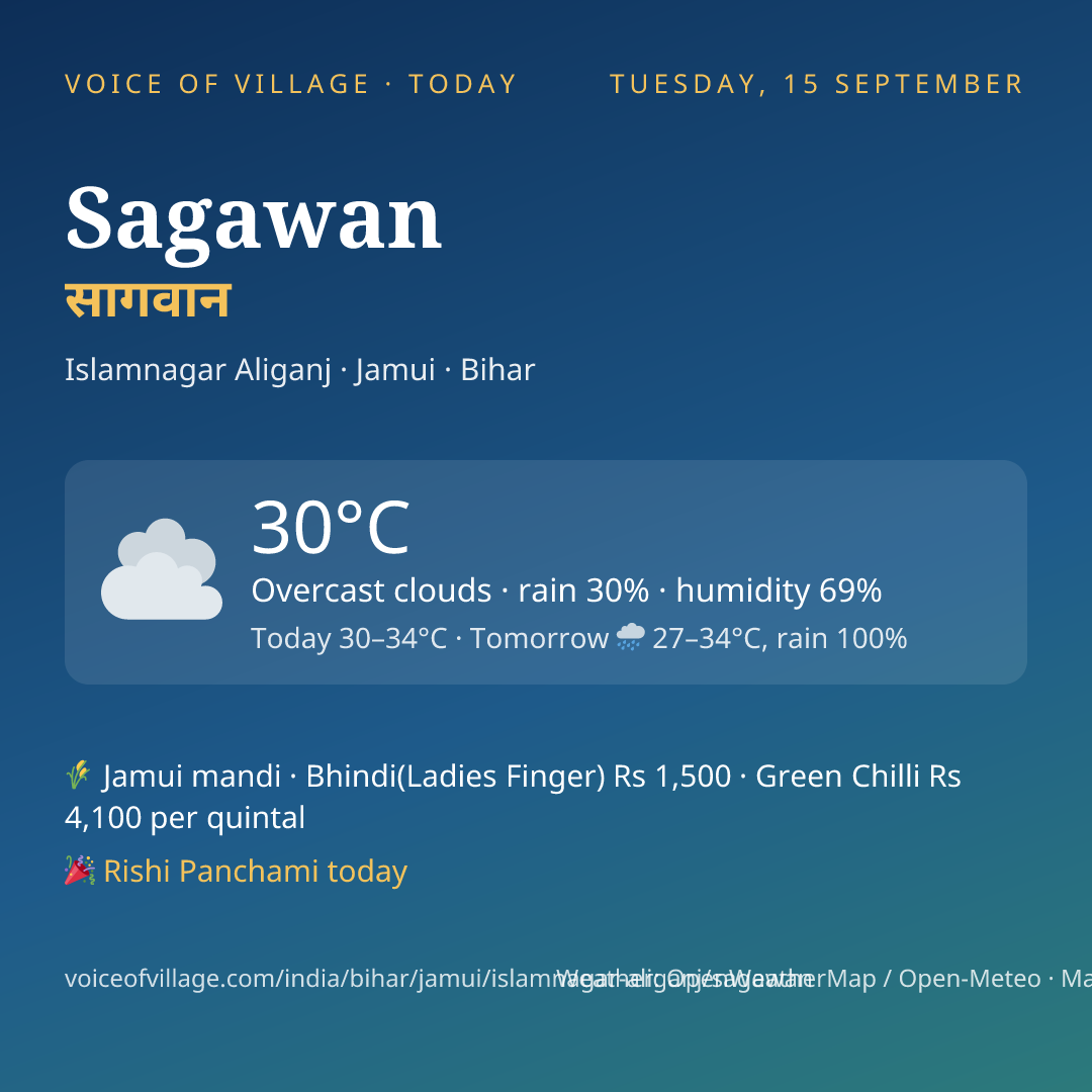 Sagawan today
