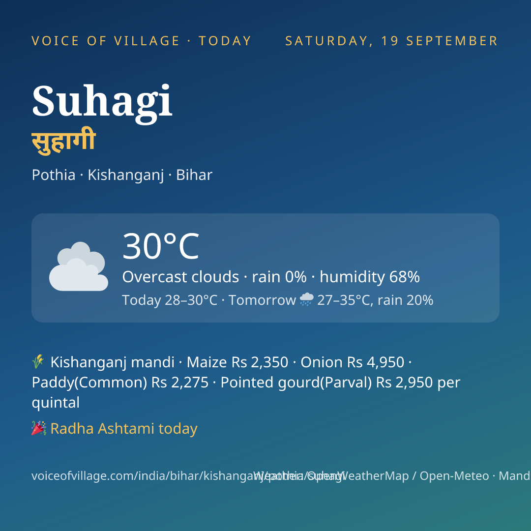 Suhagi today