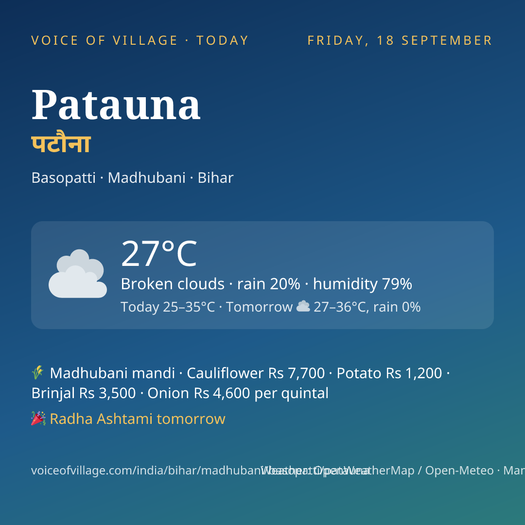 Patauna today