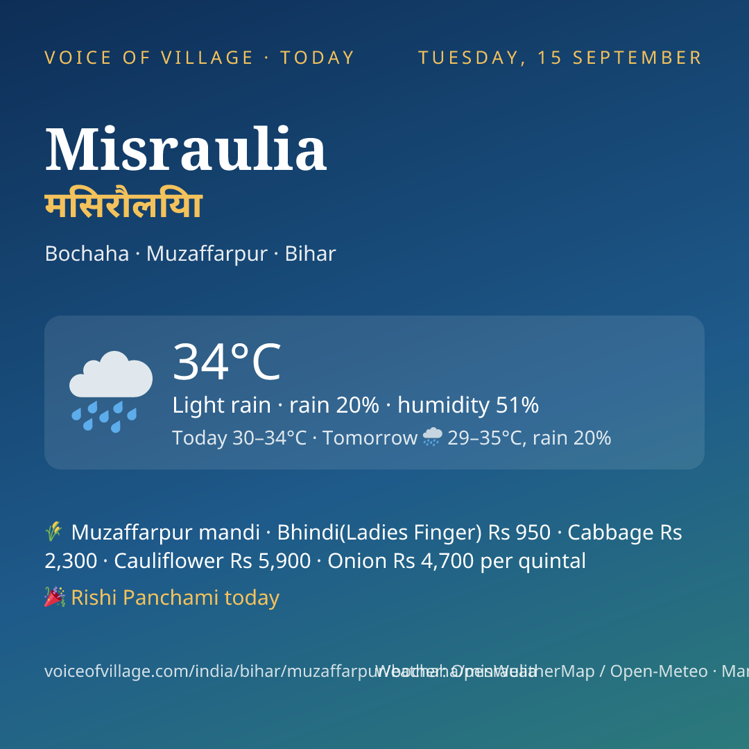 Misraulia today