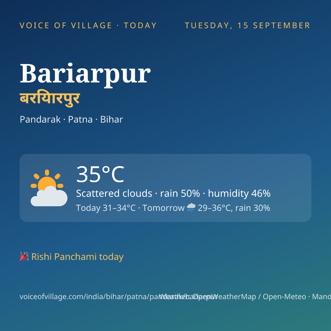 Bariarpur today