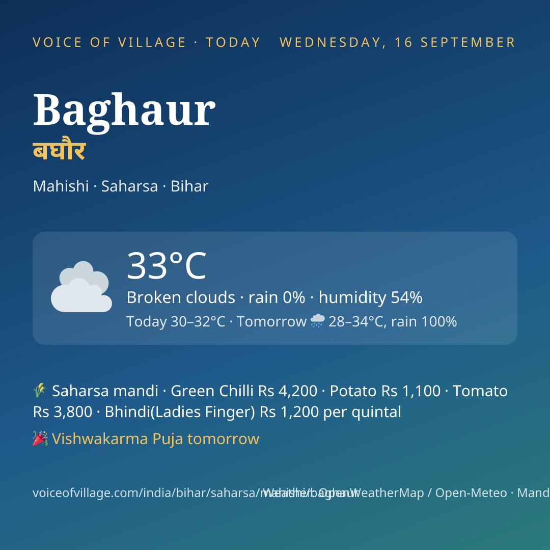 Baghaur today