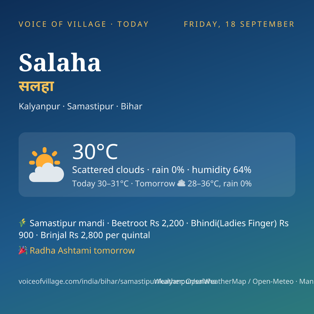 Salaha today