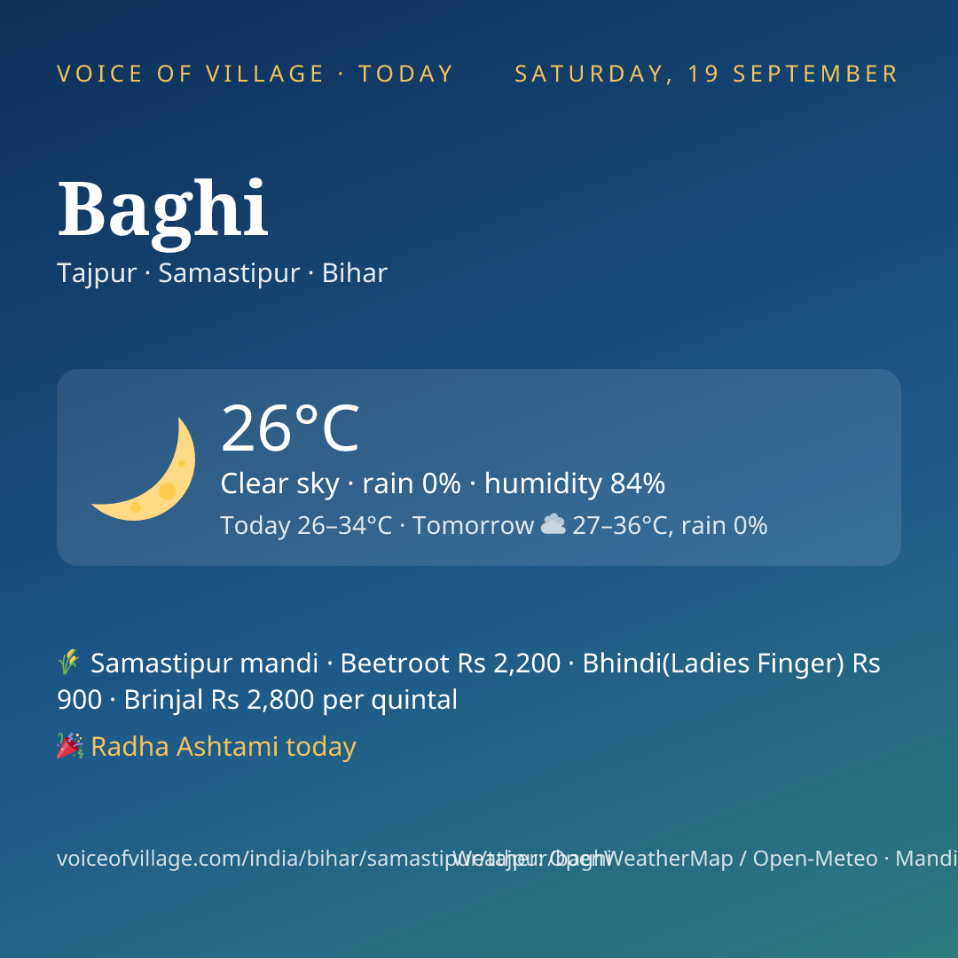 Baghi today
