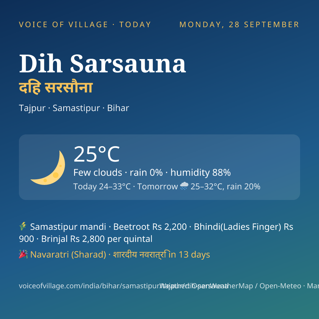 Dih Sarsauna today