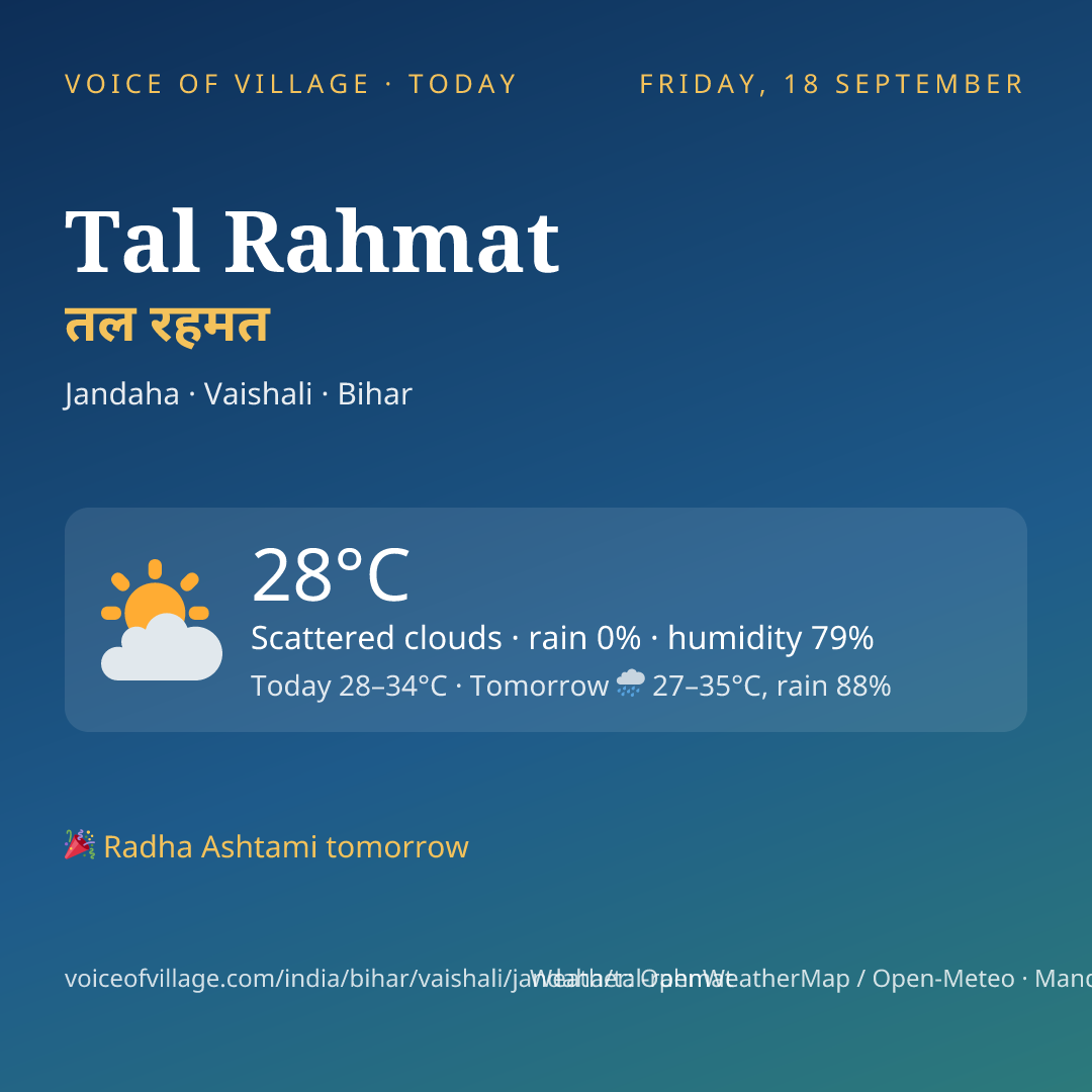 Tal Rahmat today