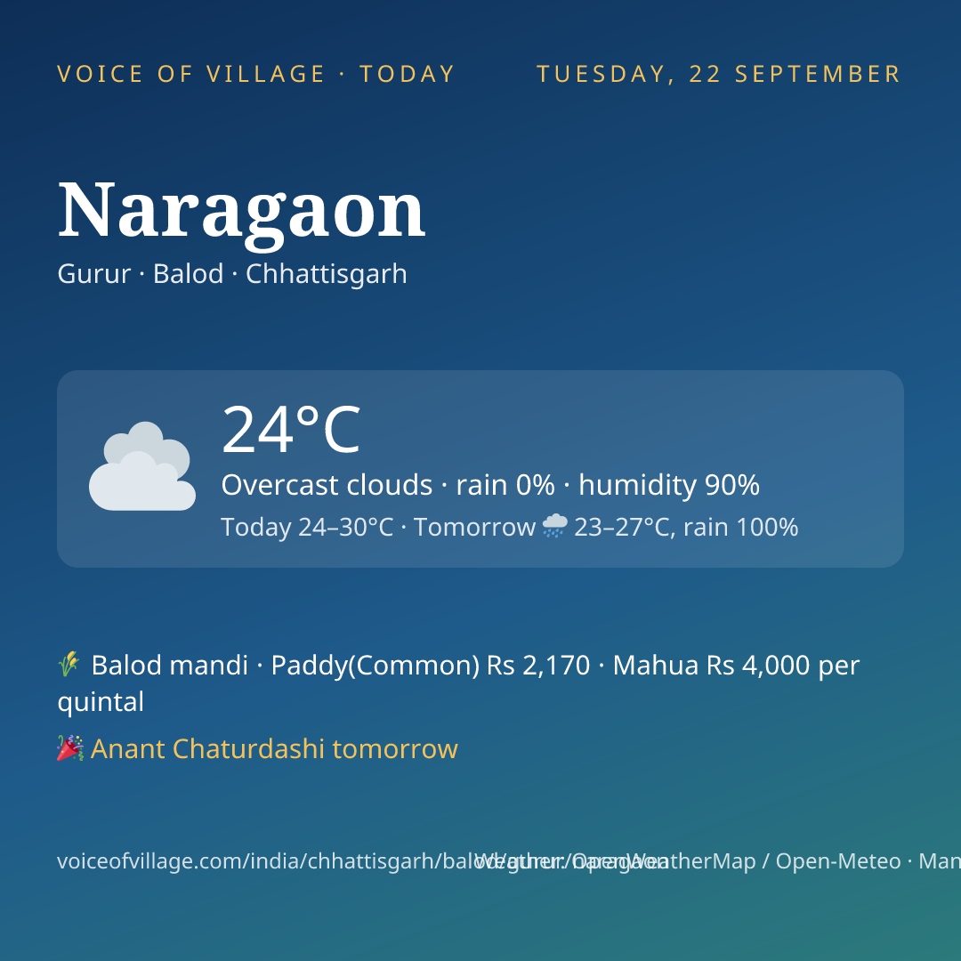 Naragaon today