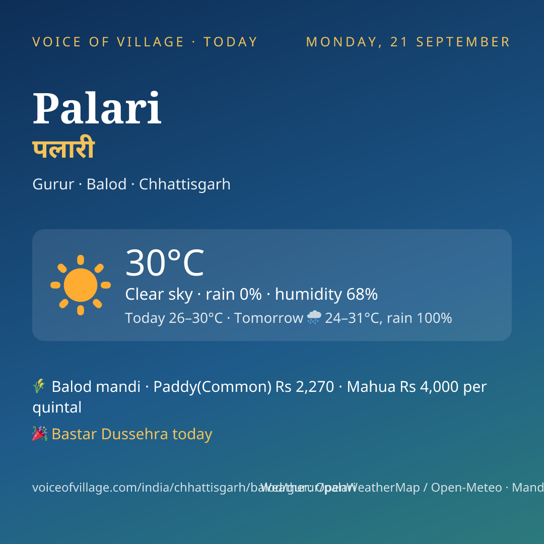 Palari today