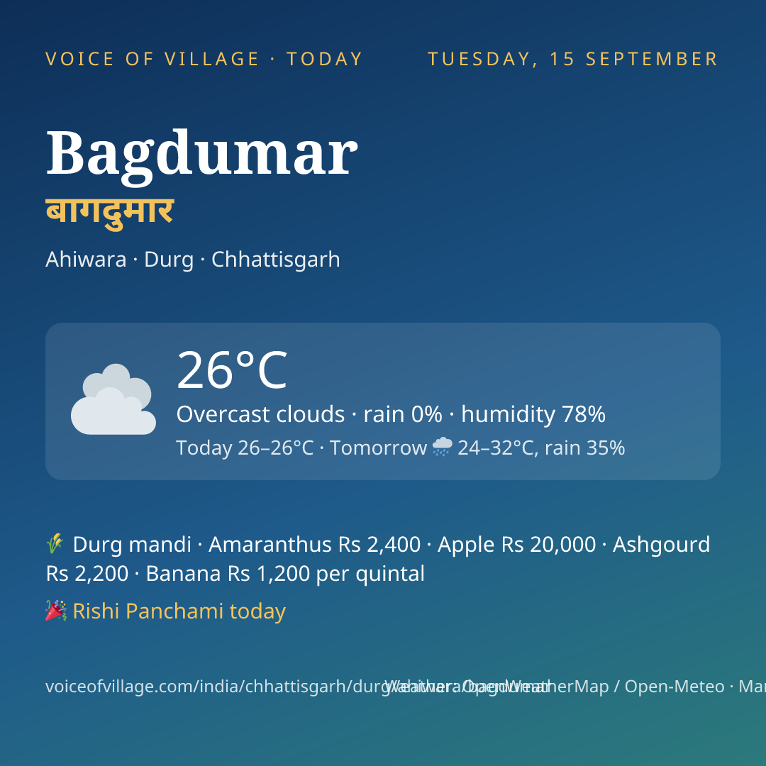 Bagdumar today