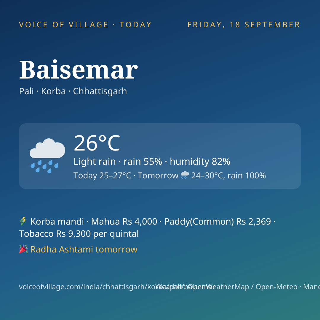 Baisemar today