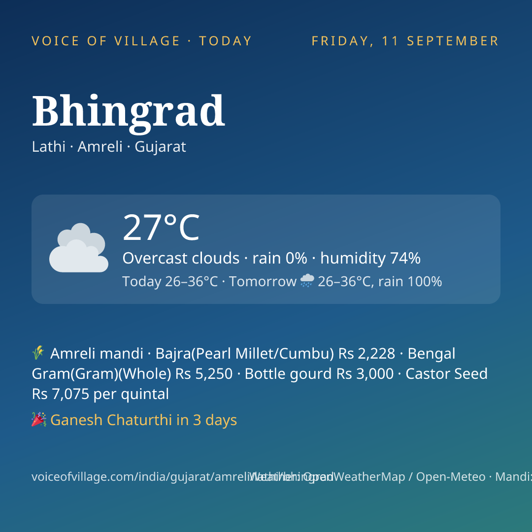 Bhingrad today