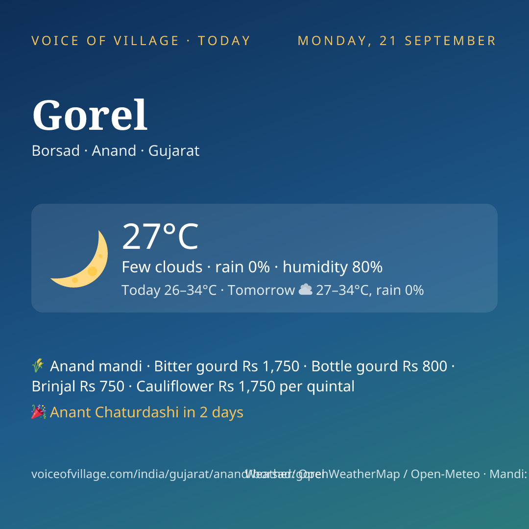 Gorel today