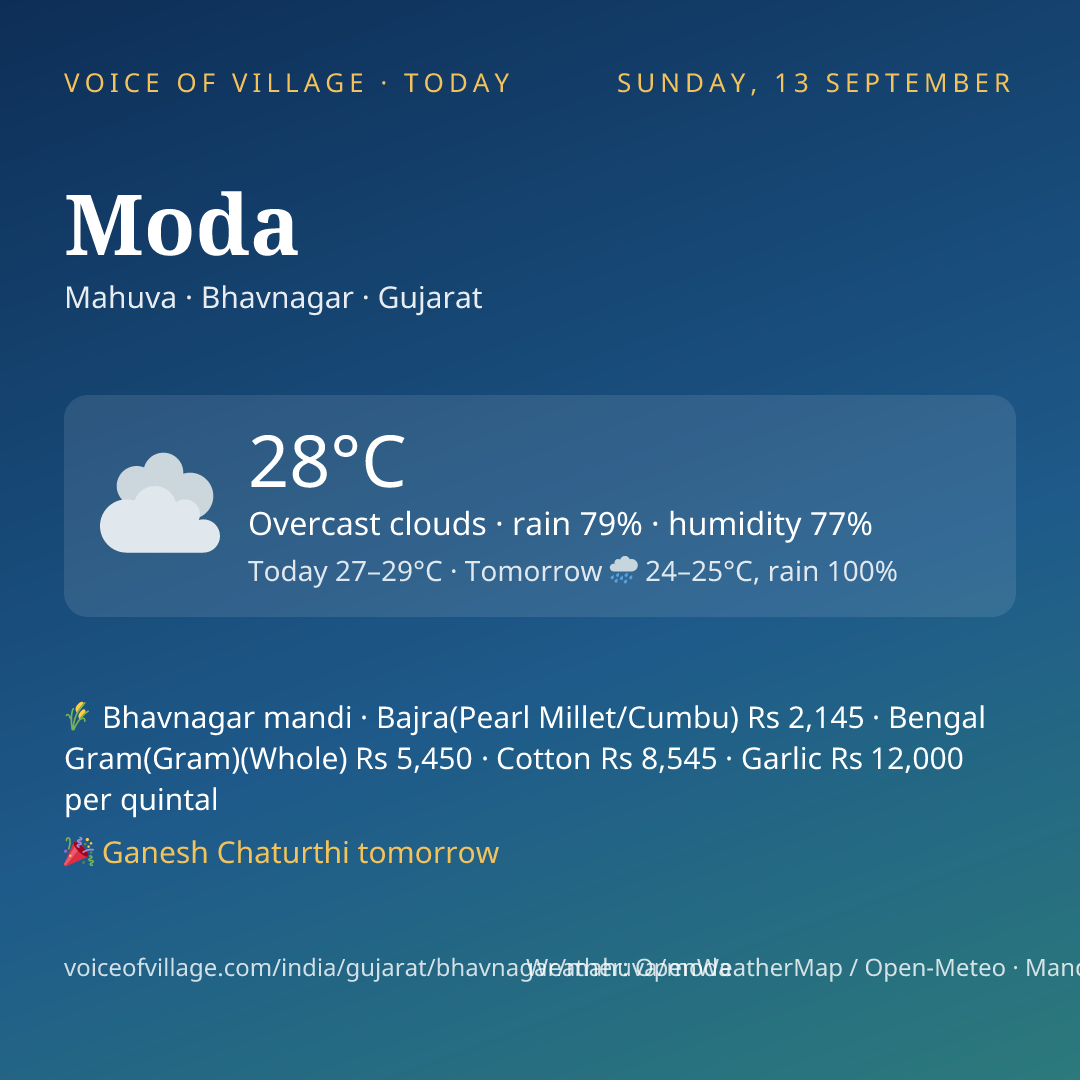 Moda today