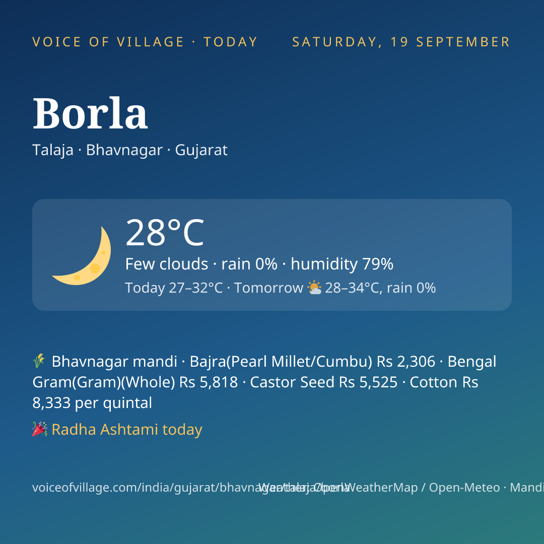 Borla today