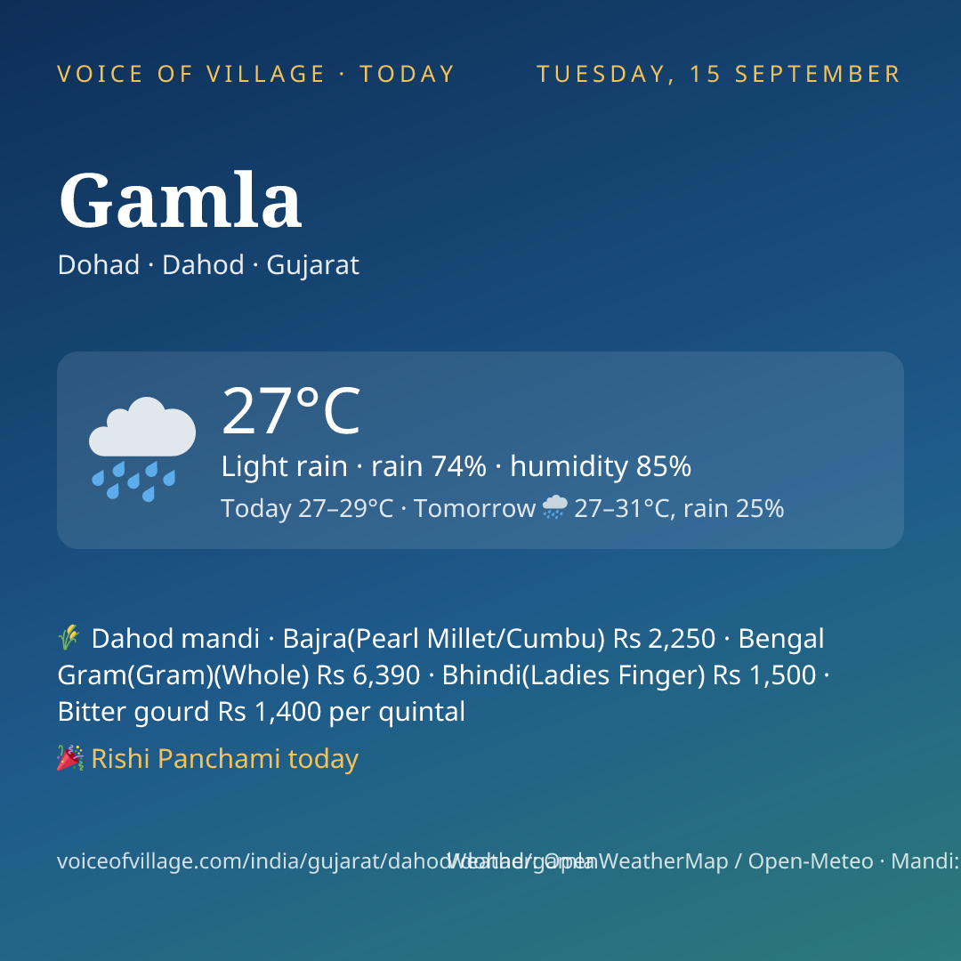 Gamla today