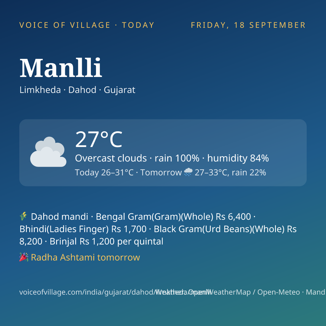 Manlli today