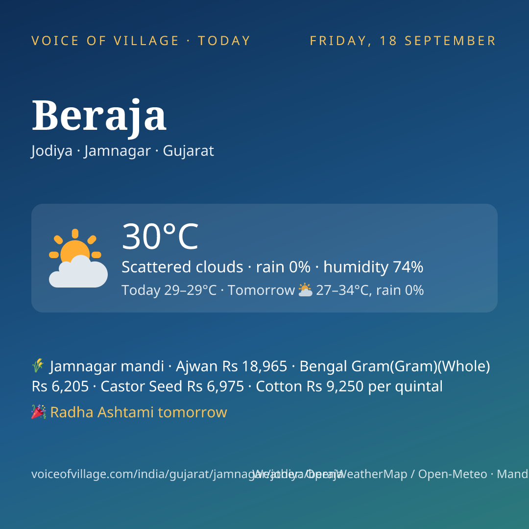 Beraja today