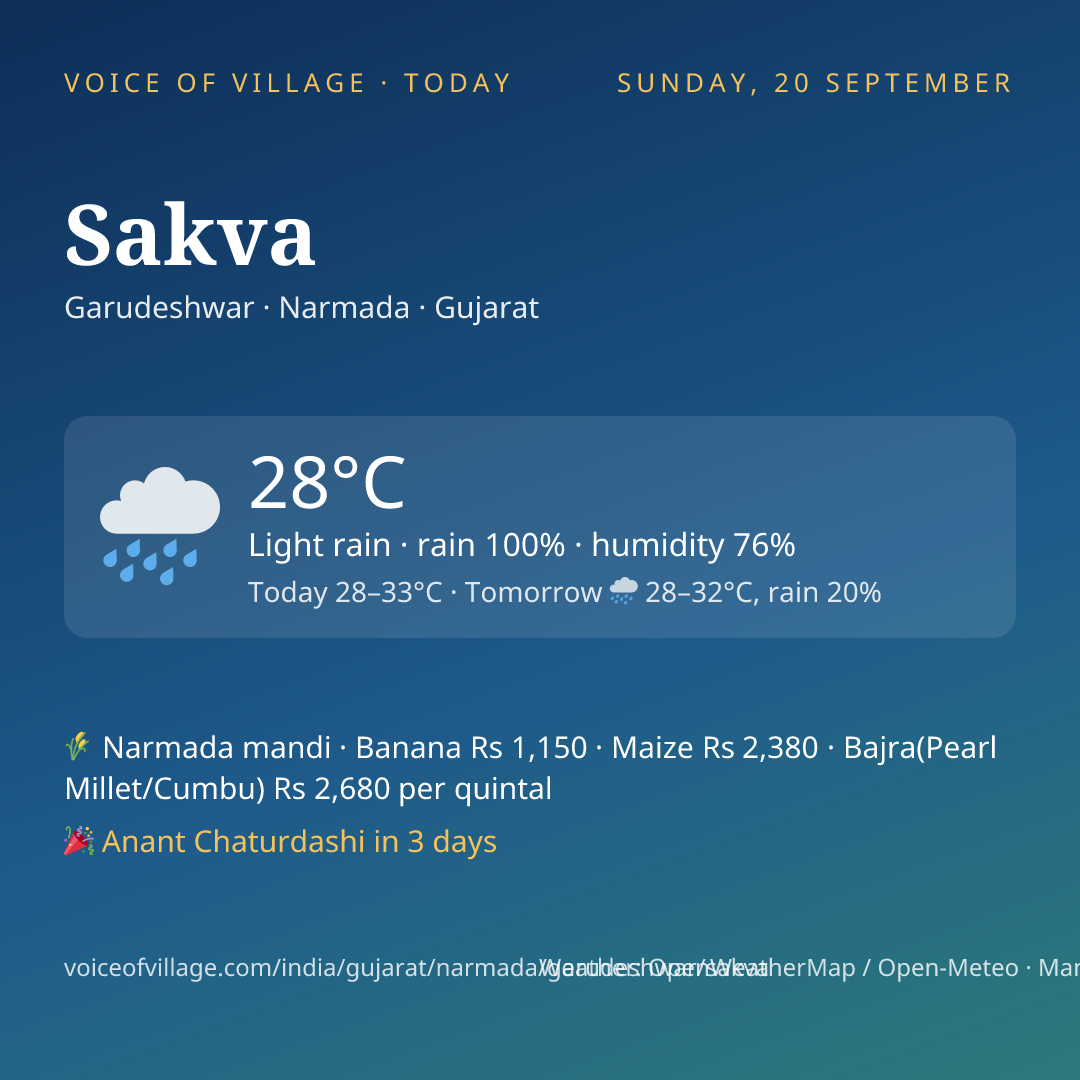 Sakva today