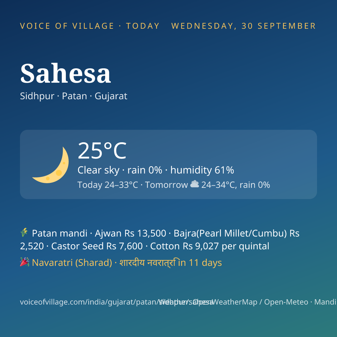 Sahesa today