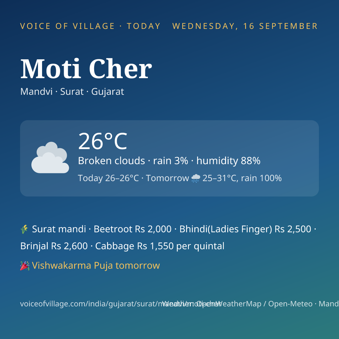 Moti Cher today