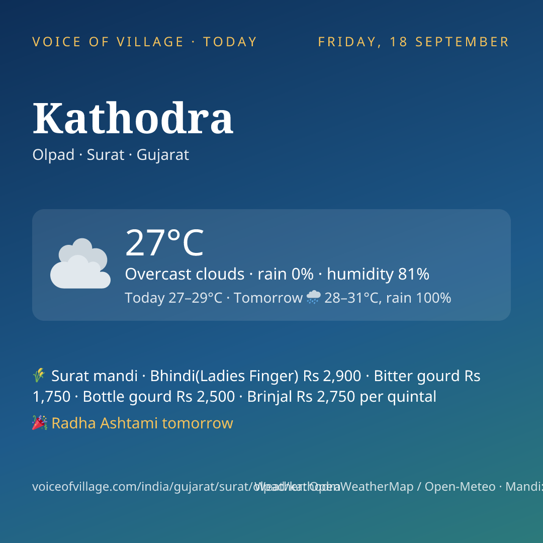 Kathodra today